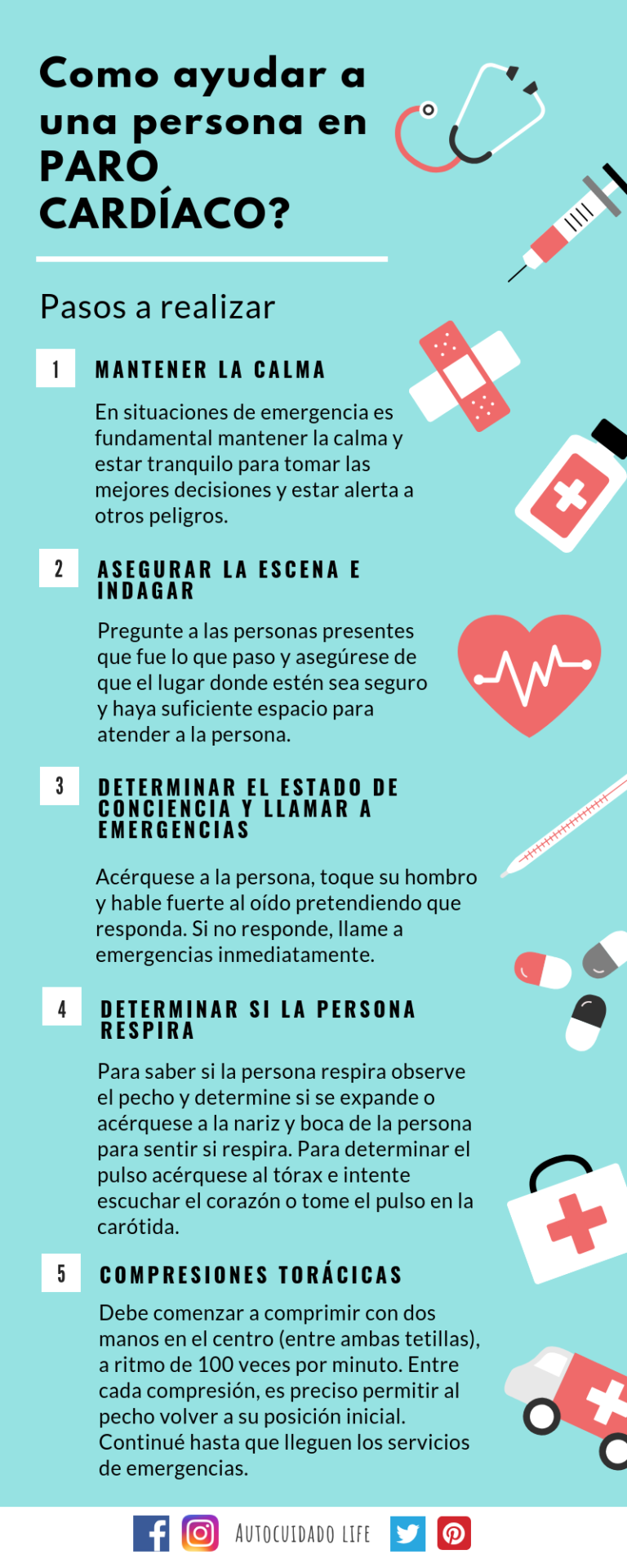 ¿qué Hacer Si Una Persona Entra En Paro Cardiaco Autocuidado Life